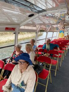 Sortie Bateau Mouche pour nos résidents Courbet